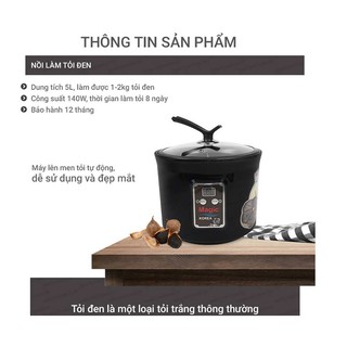 Nồi Làm Tỏi Đen Magic A-69 (5L)
