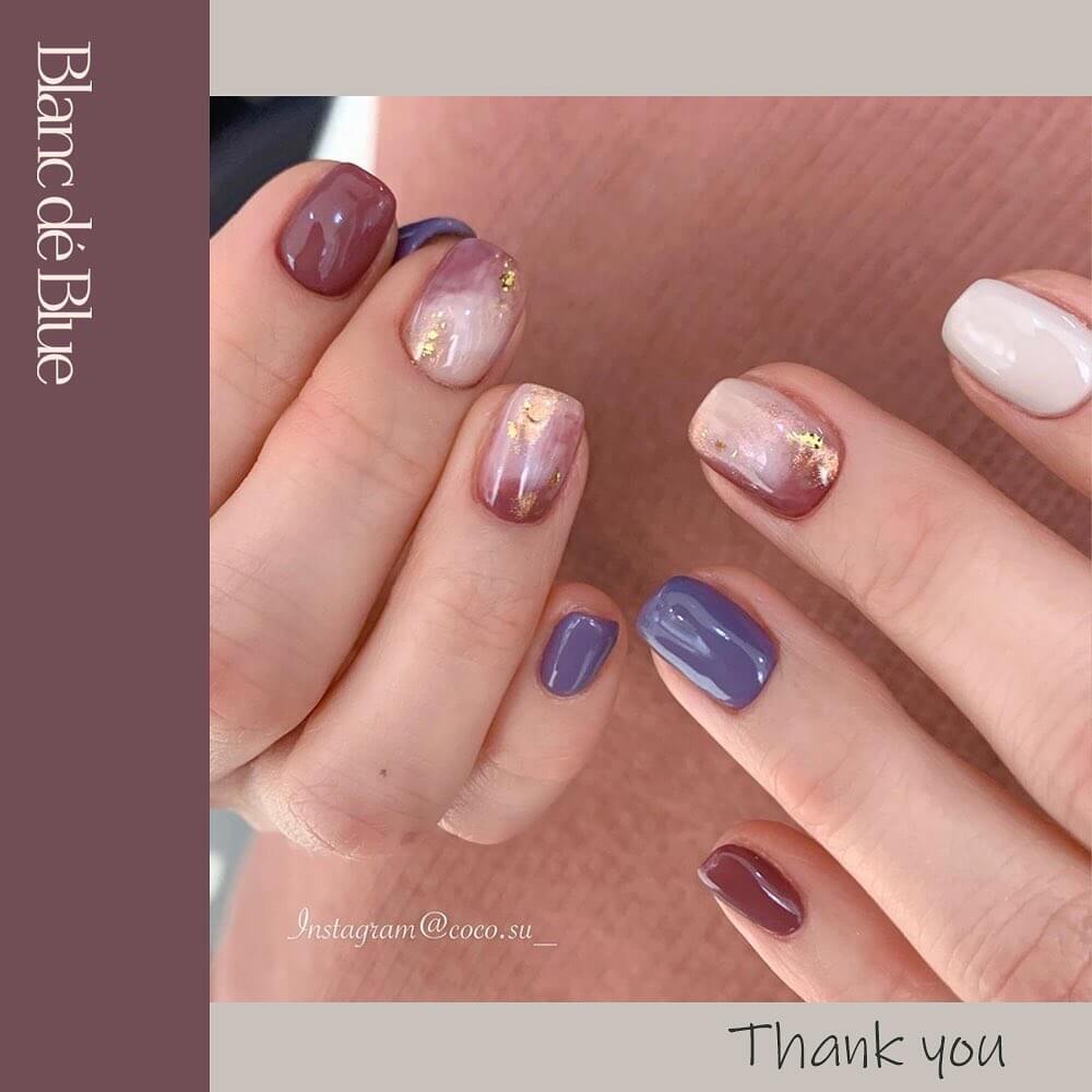 Blac dé Blue Tách lẻ Set Sơn gel Blanc Colletion 12 Colors, Sơn gel Hàn quốc Blanc de Blue chính hãng 9ml