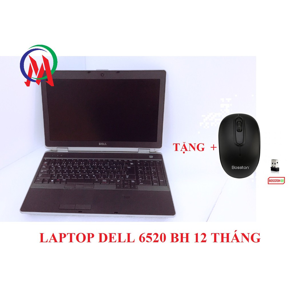 LAPTOP DELL 6520 TẶNG CHUỘT KO DÂY Q1