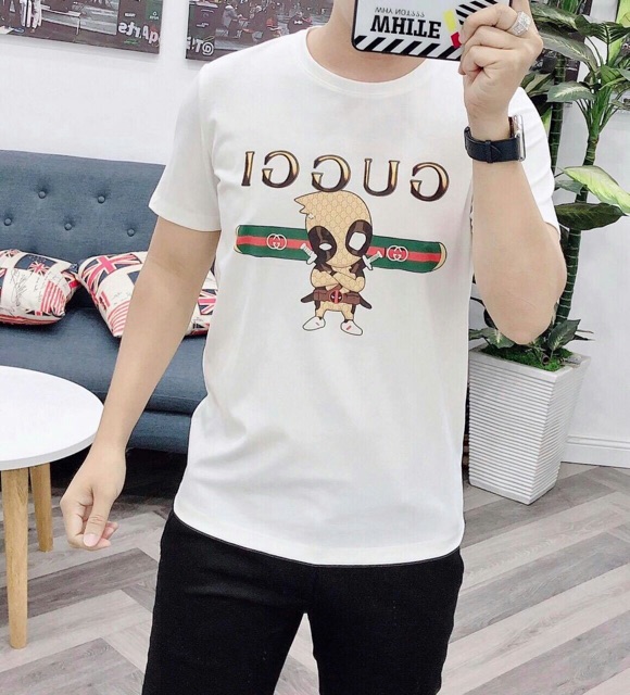 Áo thun nam cao cấp cực đẹp GGCI nam tính in loại 1 hàng shop đủ màu và full size M-L-XL