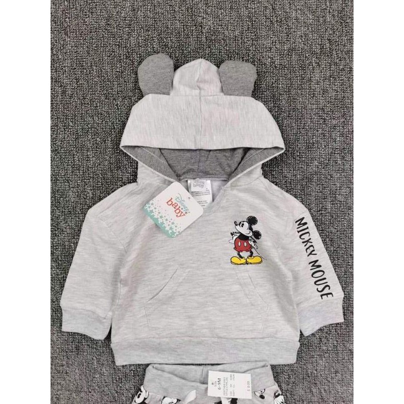 bộ nỉ mickey có mũ