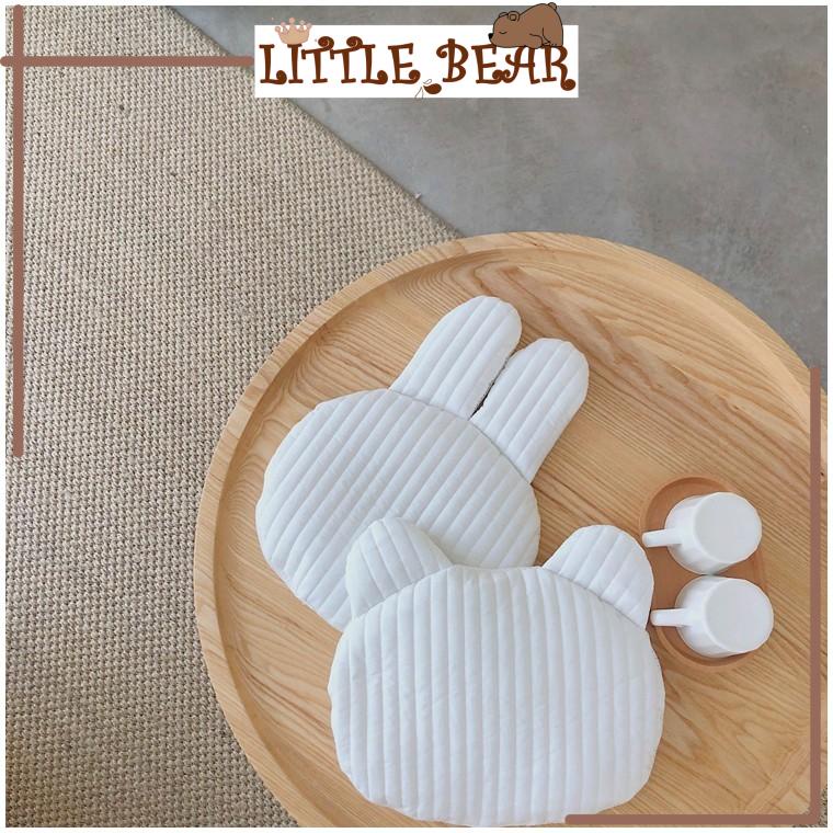 Gối Mỏng Malolotte Quilting HANDMADE Phong Cách Hàn Quốc Cho Bé - Little Bear