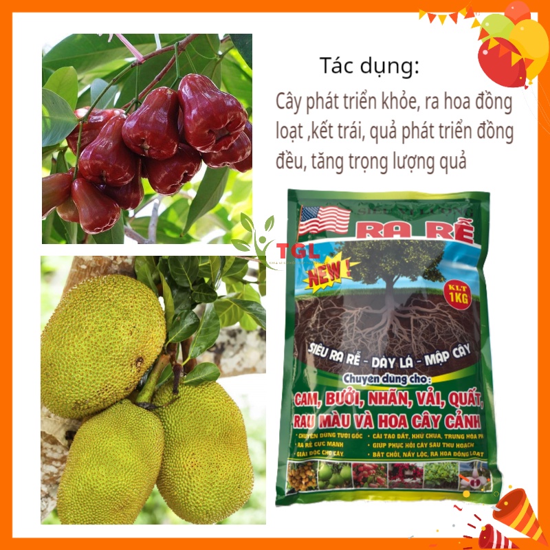 Phân Bón Vi Lượng VINAGREEN 01 - Gói 1kg - Phân vi lượng Siêu Ra Rễ, Dày Lá, Mập Cây