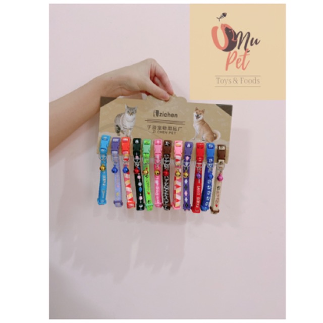 Vòng cổ chuông 1 cm dành cho chó và mèo
