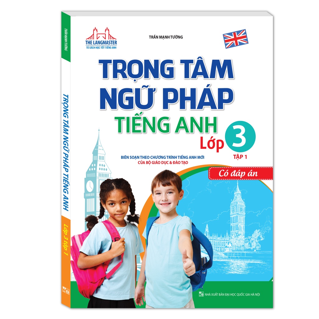 Sách - Combo 2c trọng tâm ngữ pháp tiếng Anh lớp 3(2 cuốn) mt