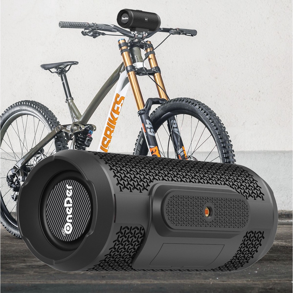 Loa Bluetooth Cao Cấp V10 OneDer Phantom Bass Mạnh Mẽ Chống Nước Tích Hợp Vòng Sáng Ngoài Kiểu Dáng Đơn