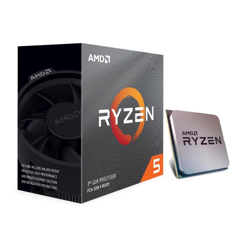 CPU AMD Ryzen 5 3600 xách tay (3.6GHz turbo up to 4.2GHz, 6 nhân 12 luồng, 35MB Cache, 65W) - Socket AMD AM4