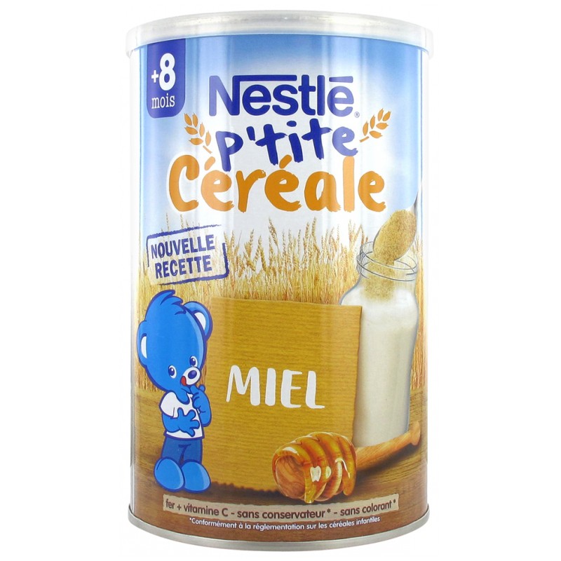 Bột Lắc Sữa Nestle Ptite Cereale 400g Vị Mật Ong Cho Bé Từ 8m+