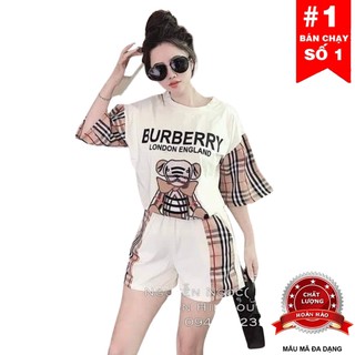 Đồ bộ nữ chất cotton 100% co dãn tốt Burberry | Đồ ngủ Orla
