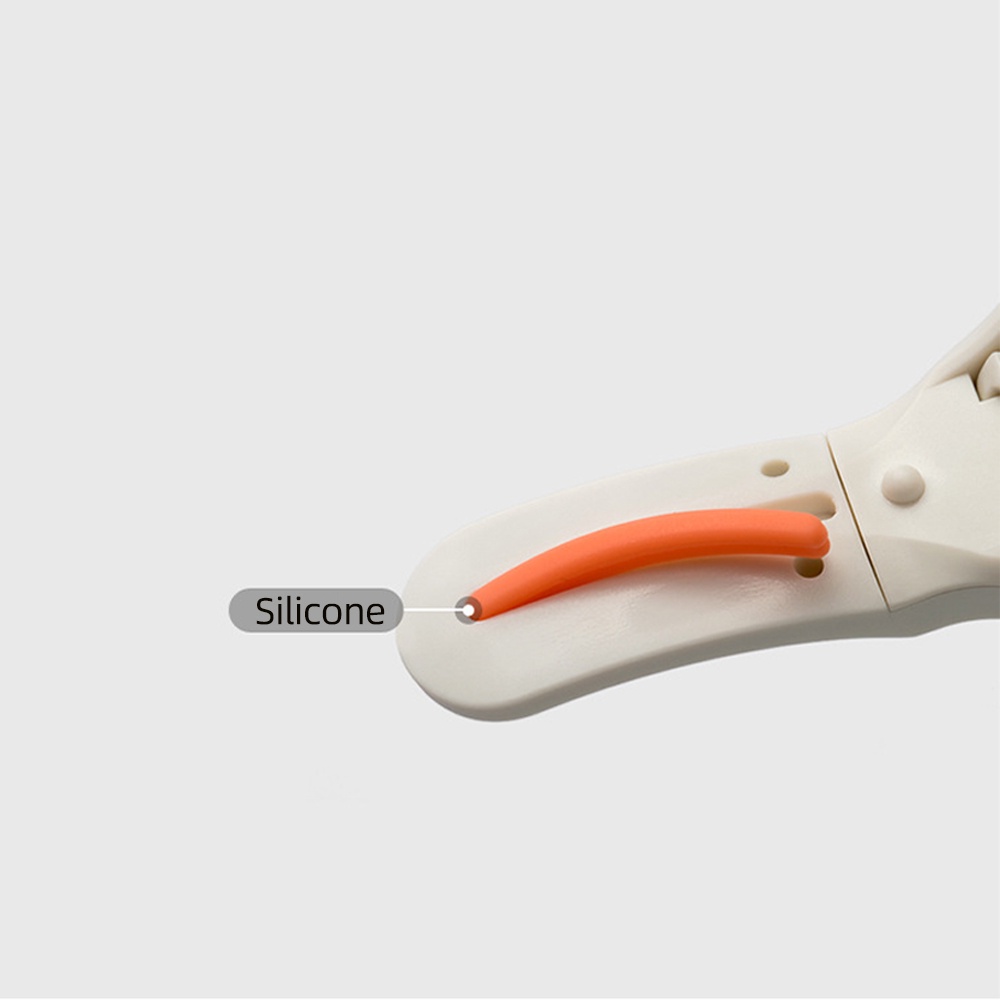 Uareliffe Natural Curling Eyelash Curler Light Plastic Material Press-type Eyelashes Curling Clip Eyelash Makeup Tool