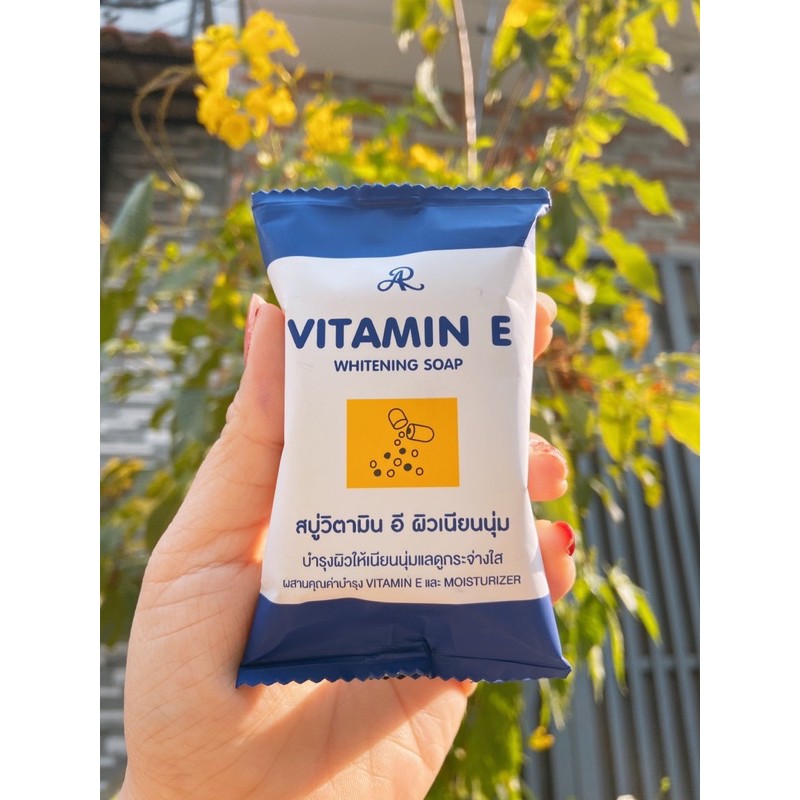 Xà bông Vitamin E kích trắng da thái lan