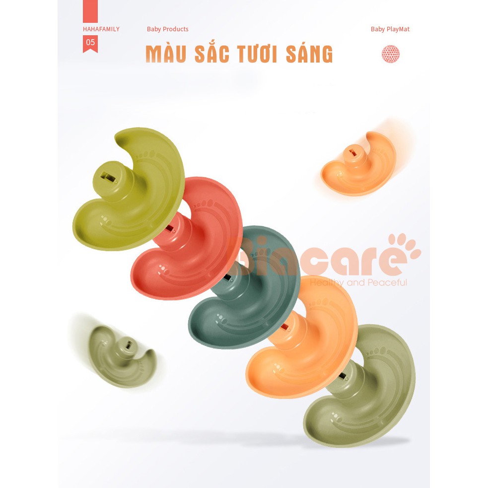 Đồ chơi cho bé thả bóng xoay tròn cầu trượt cho bé tháp bóng lăn kèm đồ chơi bóng rổ cho bé ZoZo Store