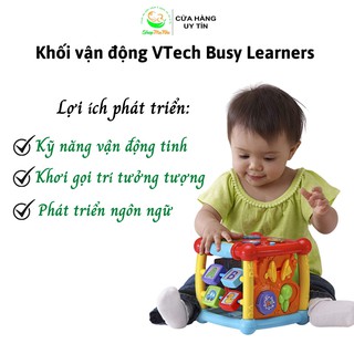 Khối vận động VTech Busy Learners Activity Cube.