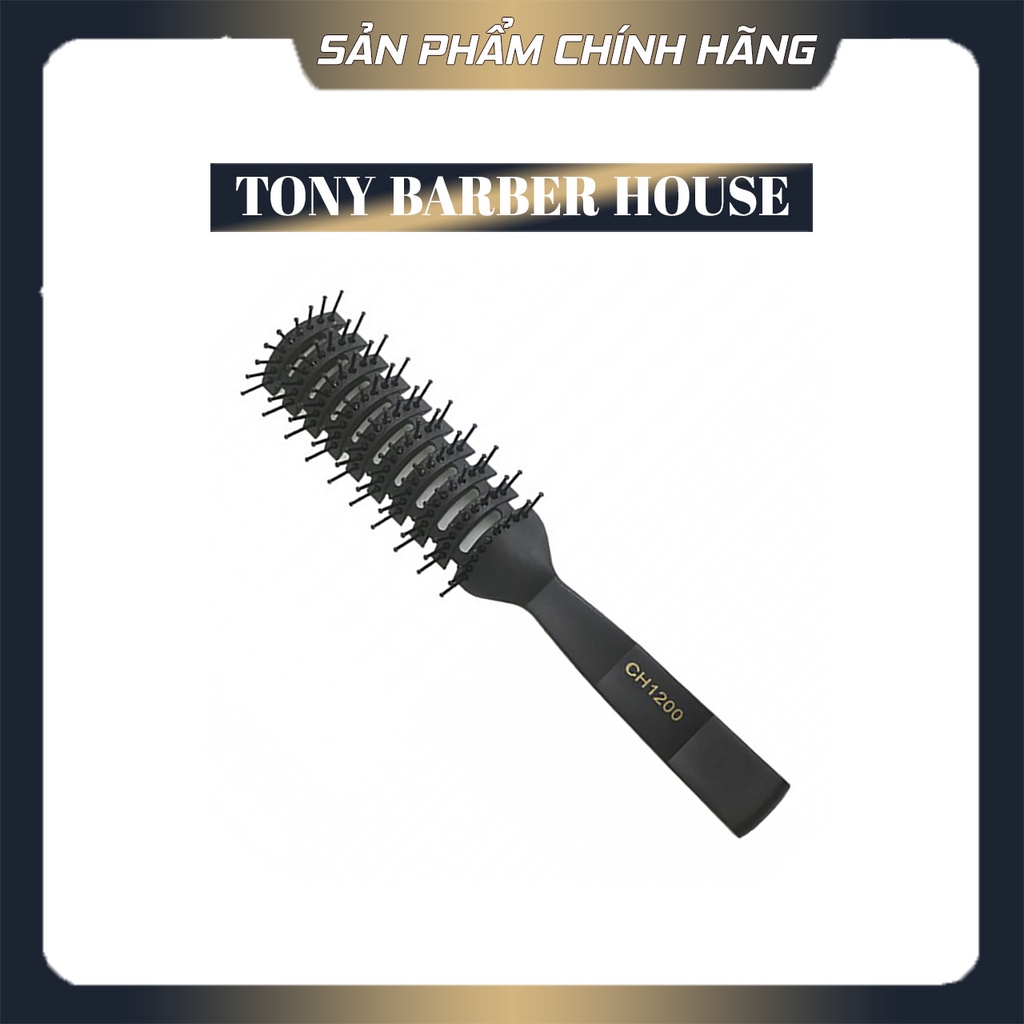Lược bán nguyệt sấy tạo kiểu tóc Chaoba CH1200 20cm