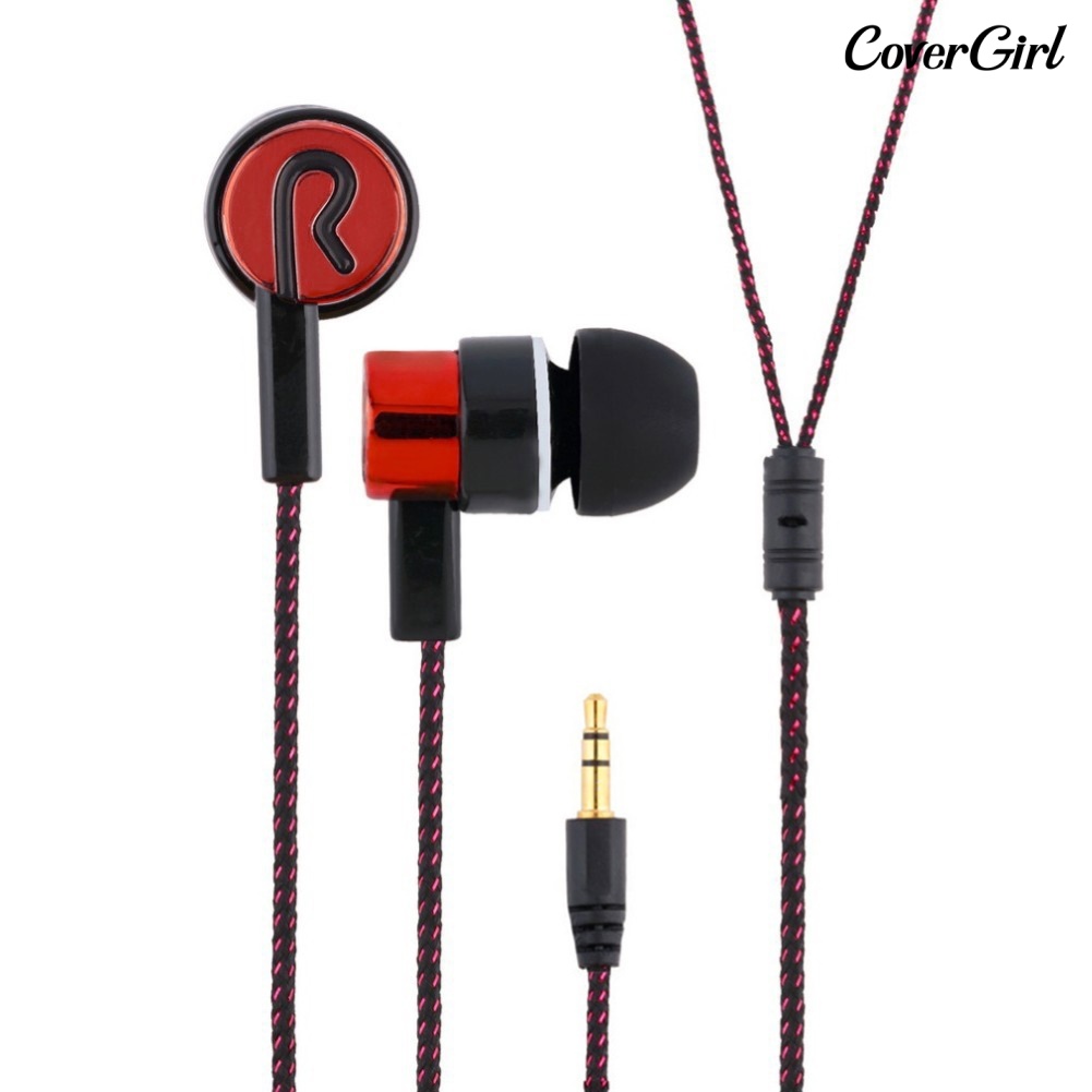 Tai Nghe Nhét Tai Có Dây 3.5mm Cho Điện Thoại / Máy Tính Bảng