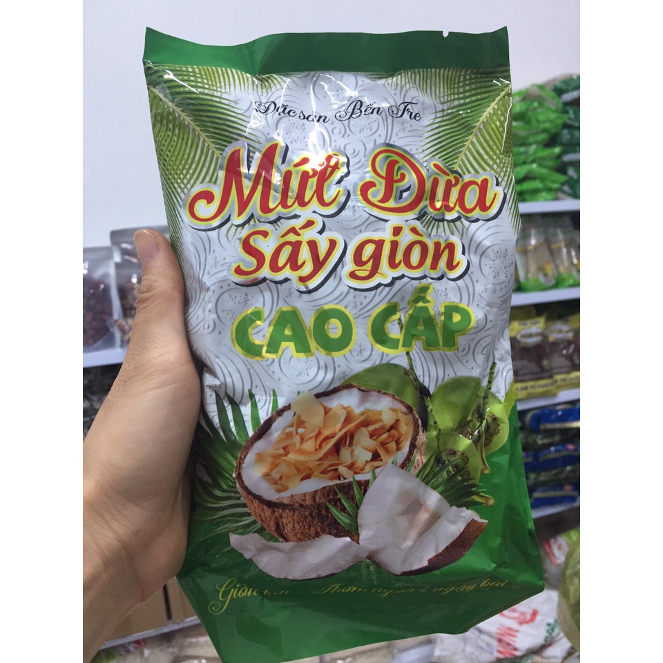 Dừa Khô Sấy Giòn đặc sản Bến Tre