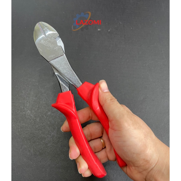 Kìm cắt Meinfa VNXK mạ không gỉ - kìm cắt dây điện, dây thép, cáp viễn thông bảo hành 12 tháng - LAZOMI tools