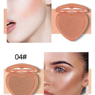 Phấn má trái tim kiss beauty