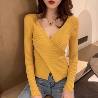 áo len mịn cổ V (đủ 4 màu sẵn)