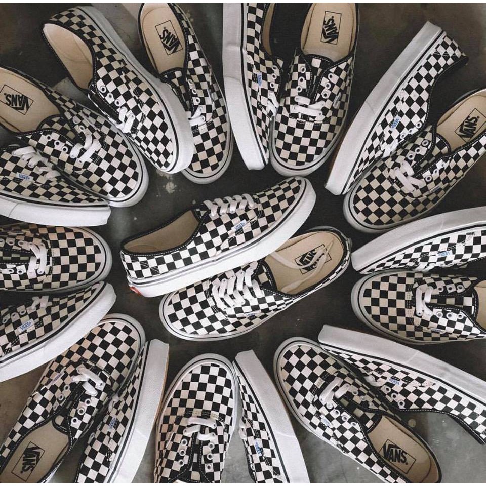 GIÀY VANS AUTHENTIC CHECKERBOARD CHÍNH HÃNG
