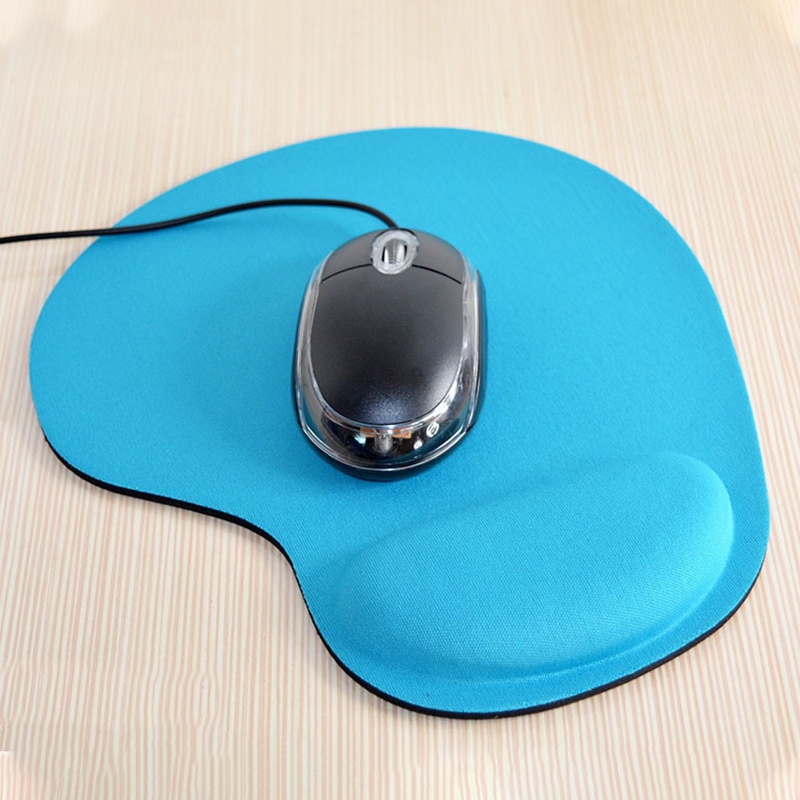 Solid Color Mouse Pad Eva Wristband Gaming Mousepad Mice Mat Comfortable Mouse Pad Gamer for Pc Lapto