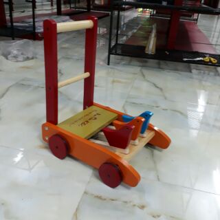 Xe tập đi gỗ 3 con chim