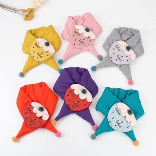 Khăn quàng cổ nhung tăm hình dâu