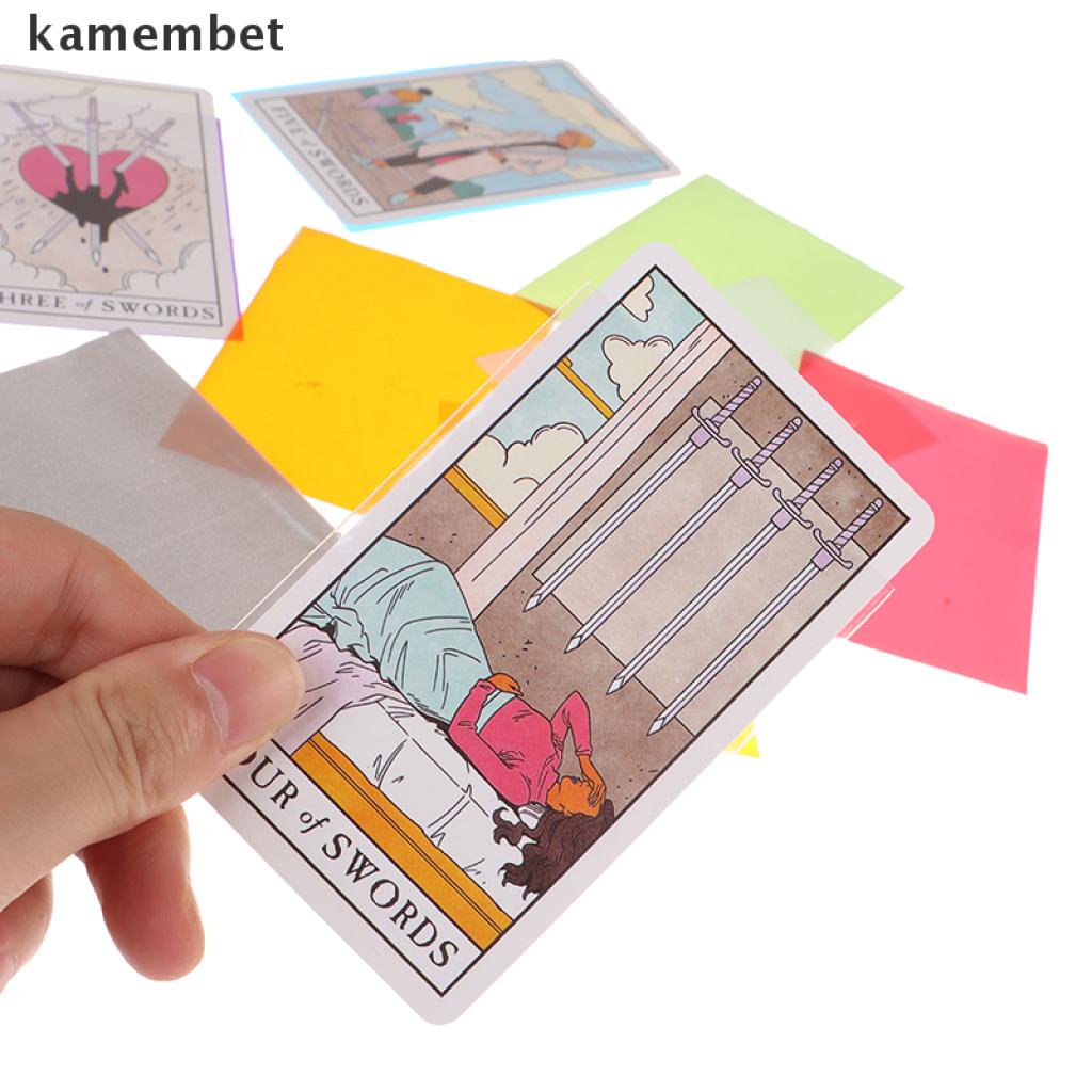 Set 50 Vỏ Bọc Thẻ Chơi Game 62x89mm Nhiều Màu Sắc | BigBuy360 - bigbuy360.vn