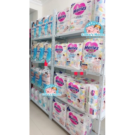 Bỉm merries Cộng Miếng Nội Địa Nhật Chính Hãng Tã Dán/ Quần đủ size NB96/S88/M68/M64/L58/L50/XL44/XXL28