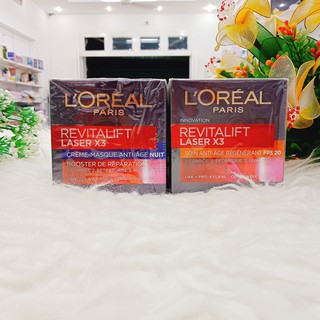 KEM DƯỠNG DA L'OREAL PARIS REVITALIFT LASER X3 - 50ML