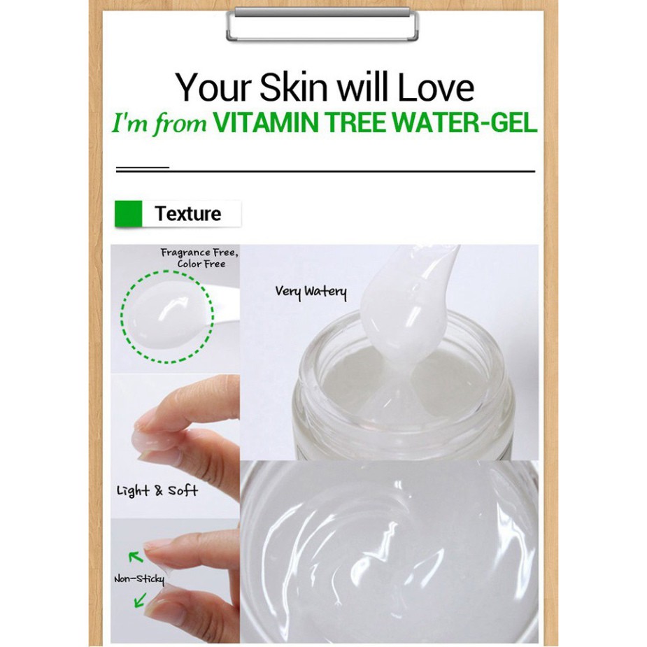 SALE THÔI NÀO Gel Dưỡng Ẩm Sáng Da I'm From Vitamin Tree Water Gel 75gr SALE THÔI NÀO
