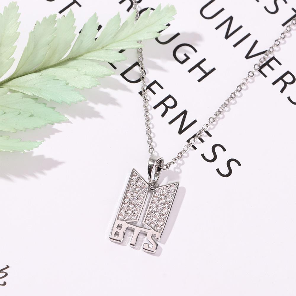 Vòng Cổ Nữ MAXG 18k|Dây Chuyền Mặt logo BTS