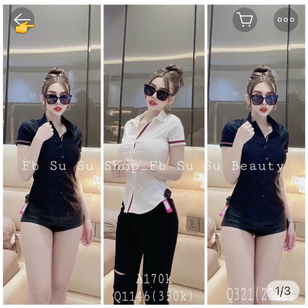 ÁO SƠ MI NGẮN TAY LỤA CỰC XINH GIÁ RẺ ALOHASHOP91