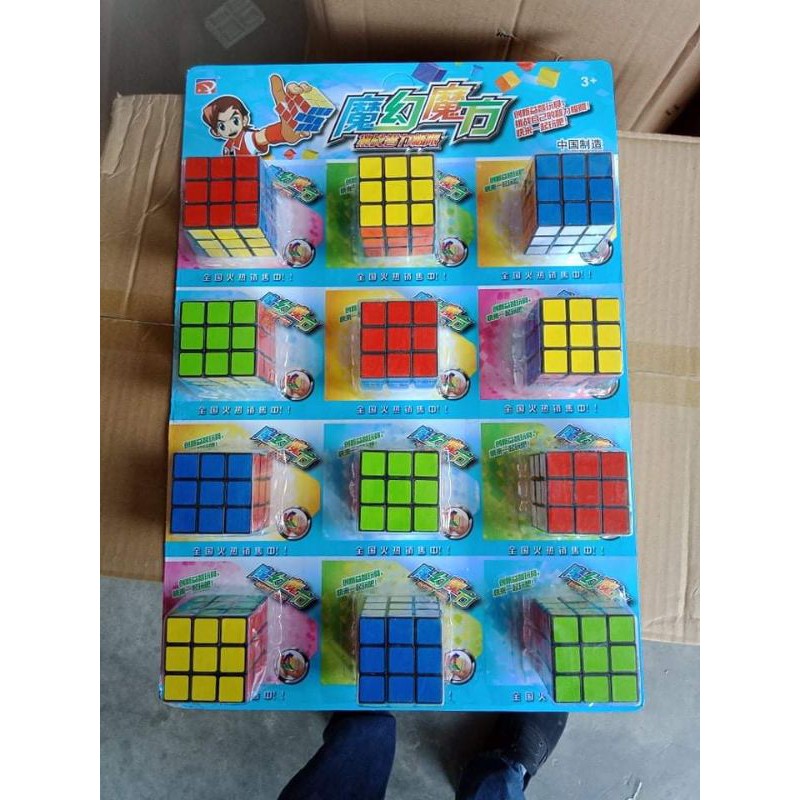 vỉ 12 Rubic 3x3