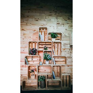 THÙNG BOX GỖ PALLET ĐA NĂNG📌Freeship📌HẢI NAM DECOR SIÊU TIỆN LỢI BỀN