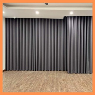 rèm cửa chống nắng ❤️ TẶNG DÂY CỘT RÈM ❤️ Rềm cửa sổ đẹp một màu hoạ tiết hoa văn chìm
