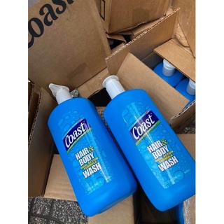 TẮM GỘI COAST HAIR & BODY WASH CỦA MỸ 946ML ( Mẫu mới )