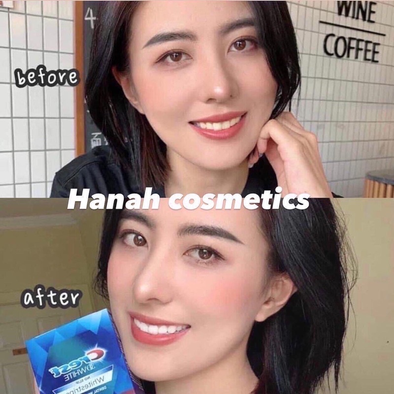 MIẾNG DÁN TRẮNG RĂNG CREST 3D - LẺ 1 MIẾNG