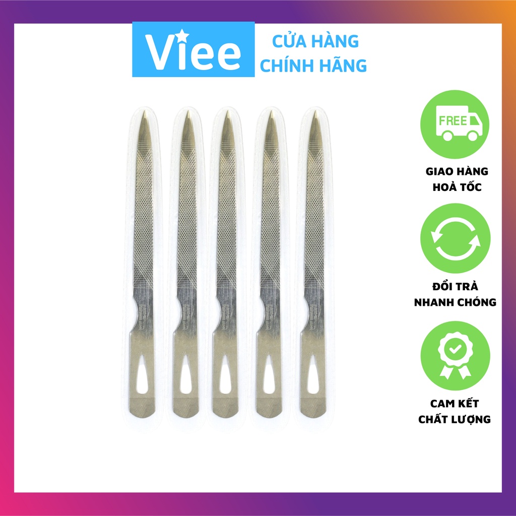 Bộ 5 dũa móng tay sắt chất lượng cao