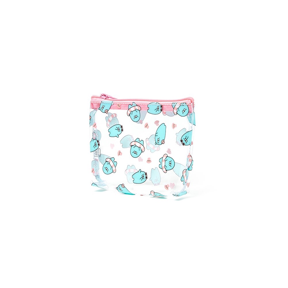 Túi Đựng Đồ Dùng Trong Suốt ARTBOX Hàn Quốc PVC Hình Otto Mang Vòng Bơi Cute