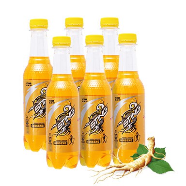 Lốc 6 chai nước ngọt Sting đỏ, vàng 330ml