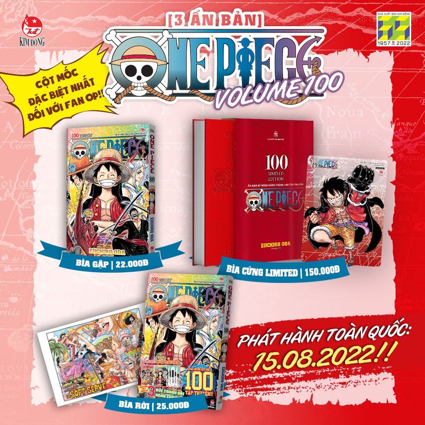 One Piece Tập 100 - Limited Edition  + thường