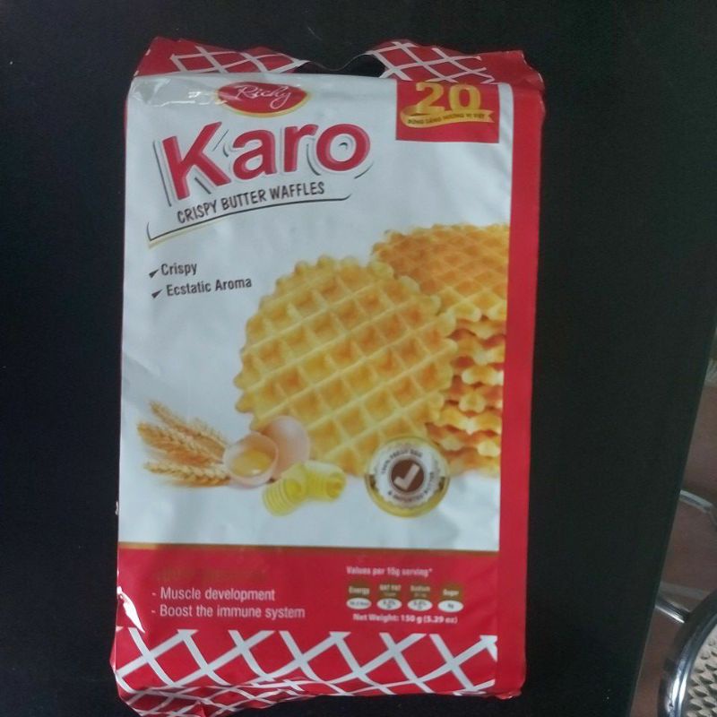 Bánh Karo Richy bơ trứng giòn 150g