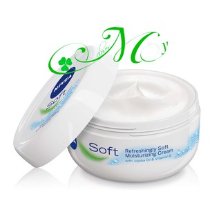 Nivea Sofr - Kem dưỡng ẩm cho da mặt và toàn thân, ngăn ngừa nứt nẻ da vào mùa đông - Hũ 200ml
