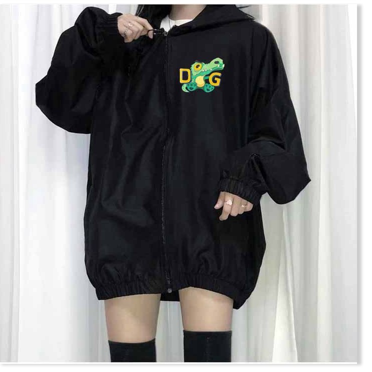 áo khoác nam nữ chất dù in hình cá sấu form chuẩn thoáng mát sang trọng hiện đại hót trend