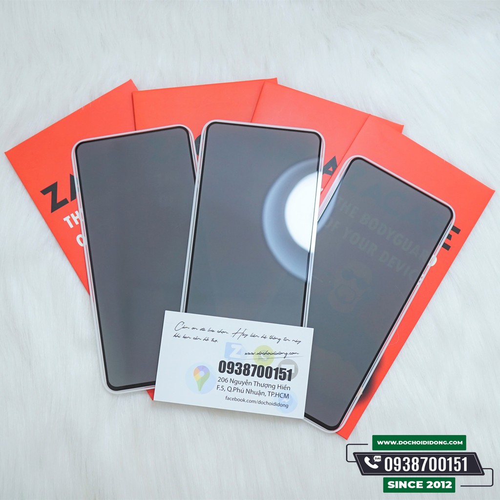 Dán cường lực chống nhìn trộm Xiaomi Redmi K20 Pro Zacase Anti Spy