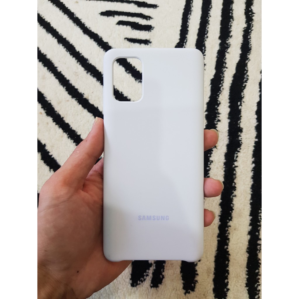 Ốp Lưng Silicone Samsung Galaxy A71 Chính Hãng