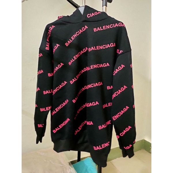 Áo Hodie Nỉ Nữ Balen Có Mũ Form Rộng Freesize Dưới 60Kg, Áo Có Lót Nỉ | BigBuy360 - bigbuy360.vn