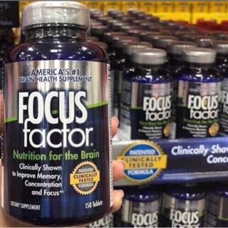 Thực phẩm bổ não Focus Factor 150 viên