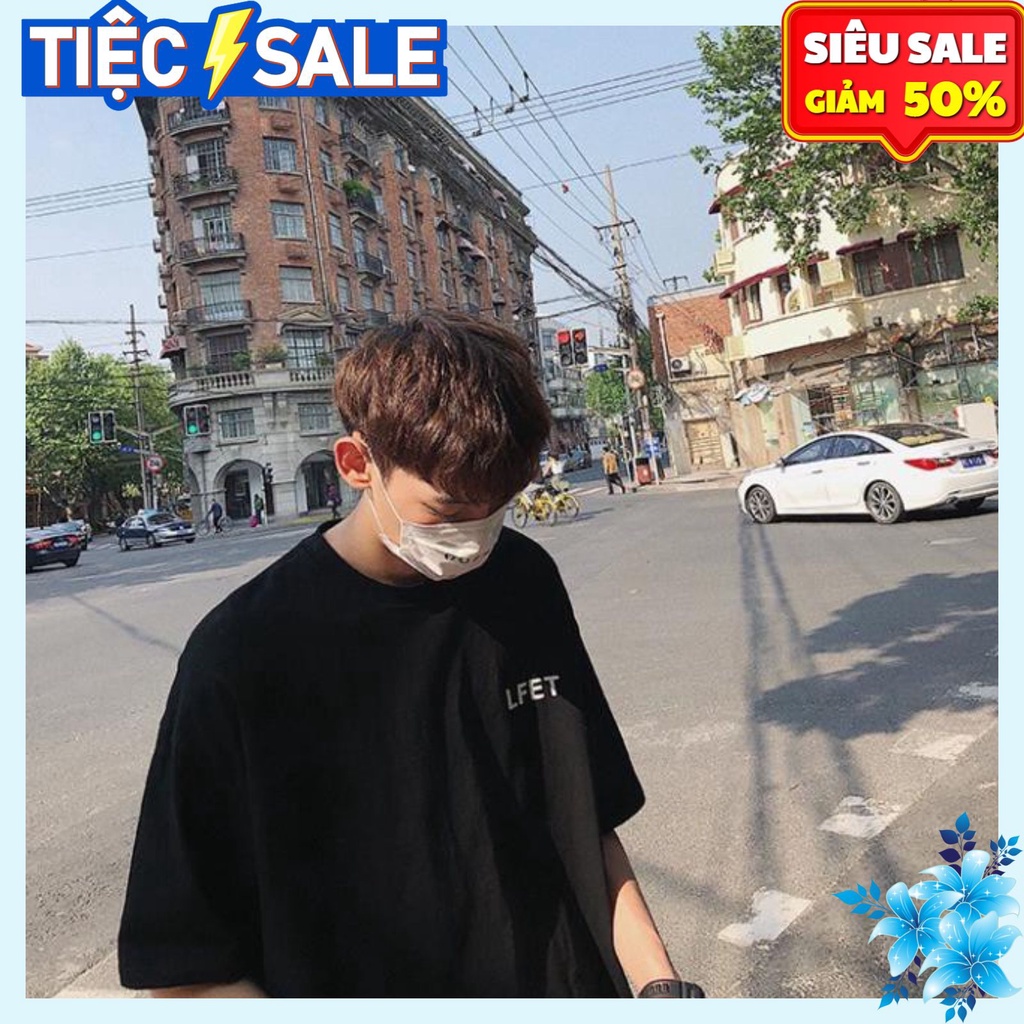 Áo thun form rộng tay lỡ Unisex